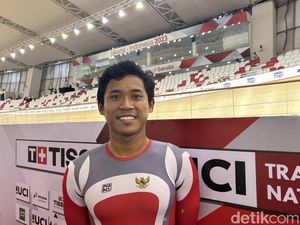 Kandas di Elimination UCI Track Nations Cup, Terry Yudha Ganti Fokus Kandas di Elimination UCI Track Nations Cup, Terry Yudha Ganti Fokus