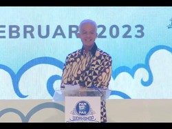 Hadiri Rakornas PAN, Ganjar Ngaku 2 Hari Tulis Sambutan