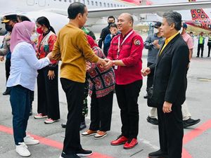 Presiden Jokowi Tiba di Sumut untuk Nonton F1 Powerboat
