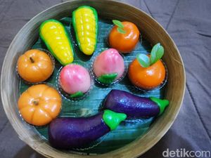 Imut dan Nikmatnya Kue Ang Ku Berbentuk Sayur-Buah di Mojokerto Imut dan Nikmatnya Kue Ang Ku Berbentuk Sayur-Buah di Mojokerto