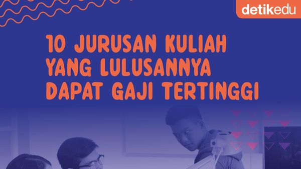 Infografis: 10 Jurusan Kuliah yang Lulusannya Dapat Gaji Tertinggi