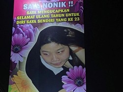 Baliho Unik di Sleman, Berisi Ucapan Ulang Tahun untuk Diri Sendiri