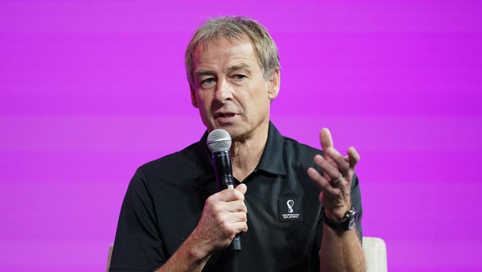 Jurgen Klinsmann during a press conference at the Main Media Centre, Doha, Qatar. Picture date: Saturday December 17, 2022. (Photo by Mike Egerton/PA Images via Getty Images)
