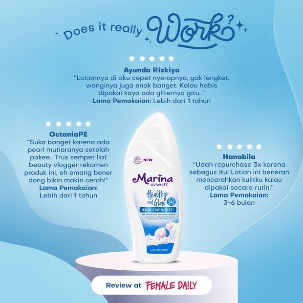 Body Lotion Mencerahkan