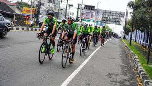 Pegowes GFNY Menjajal Tanjakan dan Turunan di Yogyakarta