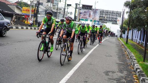 Pegowes GFNY Menjajal Tanjakan dan Turunan di Yogyakarta