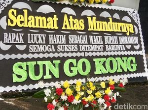 Lucky Hakim Mundur, Sun Go Kong Beri Ucapan Selamat Lucky Hakim Mundur, Sun Go Kong Beri Ucapan Selamat