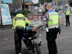 Lintasi Lembang Pakai Knalpot Bising, Ratusan Motor Diangkut Polisi