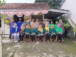 Saat Kantor Polsubsektor Ciganjur Jaksel Mendadak Jadi Posyandu