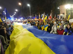 Ragam Aksi Dunia Sikapi Satu Tahun Invasi Rusia ke Ukraina