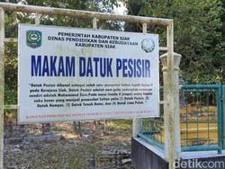 Melihat Makam Datuk Pesisir, Penasihat Sultan Syarif Kasim II di Kerajaan Siak