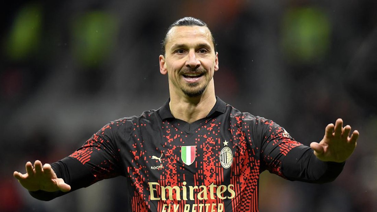 Zlatan Ibrahimovic comeback di AC Milan. (Foto: REUTERS/DANIELE MASCOLO)