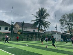 Gaet Pemuda, Relawan Ganjar Gelar Turnamen Mini Soccer di Palembang