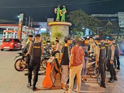 Polisi Bubarkan Balap Liar di Gorontalo, 25 Pemuda Diamankan