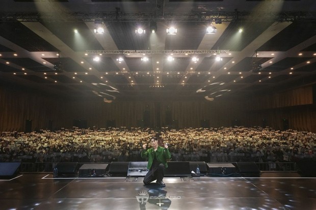 Lee Jae Wook menggelar fan meeting di Jakarta/Foto: Instagram.co/mecimapro Lee Jae Wook menggelar fan meeting di Jakarta