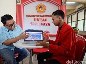 Mahasiswa Untag Bikin Inovasi Website Pelacak Kejahatan