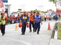 Damkar Kabupaten Bogor Raih Juara National Firefighter Skill Competition