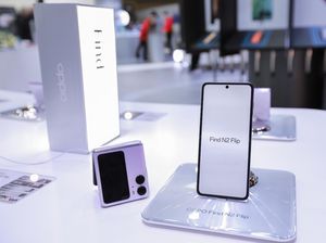 OPPO Pamer Ponsel Lipat Find N2 Flip & Inovasi Lainnya di Spanyol