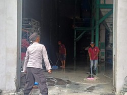 Gudang Beras di Kediri Terbakar, Kerugian Capai Rp 1,5 M