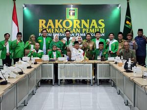 Rakornas Pemilu 2024, Mardiono: Saya Bertekad Pulihkan Kejayaan PPP Rakornas Pemilu 2024, Mardiono: Saya Bertekad Pulihkan Kejayaan PPP