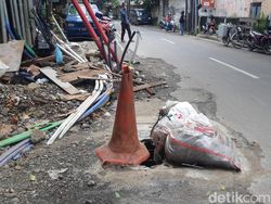 Penjelasan Jakarta PT JIP soal Kondisi Jalan Seribu Galian Semrawut