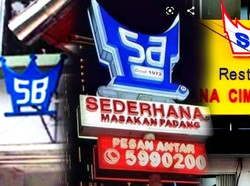 Tiap Rumah Makan Padang Sederhana Punya Kode Unik, Ini Artinya