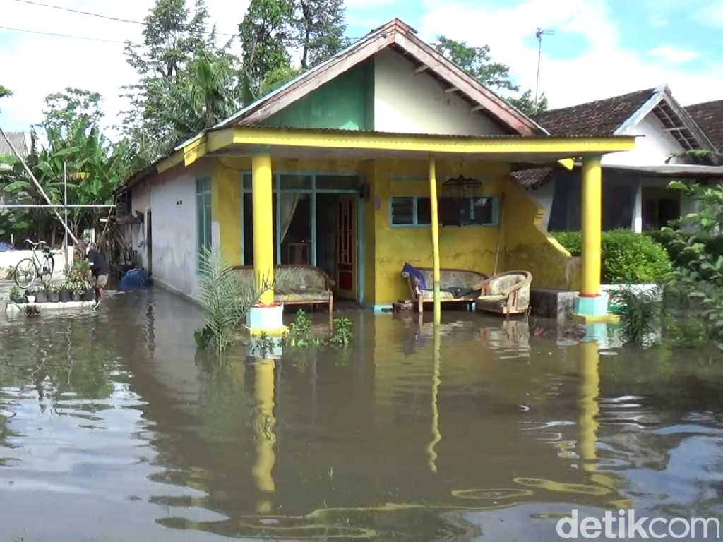 Banjir Terjang 2 Desa di Lumajang akibat Luapan Sungai Gogosan Banjir Terjang 2 Desa di Lumajang akibat Luapan Sungai Gogosan