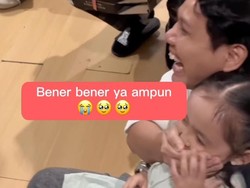 Polos Banget! Shabira Alula Tanya Jokowi Itu Apa Saat Bertemu Kaesang