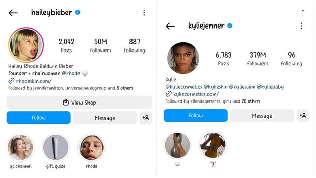 Kylie Jenner dan Hailey Baldwin kehilangan satu juta followers imbas drama dengan Selena Gomez.