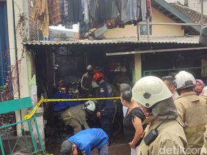 Kebakaran Rumah di Kanalsari Semarang, Satu Lansia Tewas