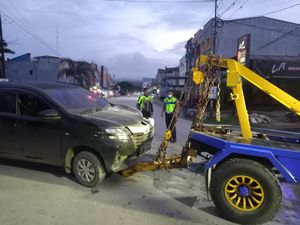 Kecelakaan Motor Vs Mobil di Kendari, 1 Orang Tewas