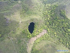 Lubang Raksasa Isinya Hutan Purba, Seperti Dunia Lain Lubang Raksasa Isinya Hutan Purba, Seperti Dunia Lain