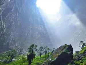 Penampakan Lubang Surgawi Raksasa, Isinya Hutan Purba Penampakan Lubang Surgawi Raksasa, Isinya Hutan Purba