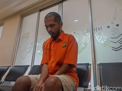 Ecky Terus Menunduk Jelang Rekonstruksi Kasus Mutilasi Angela