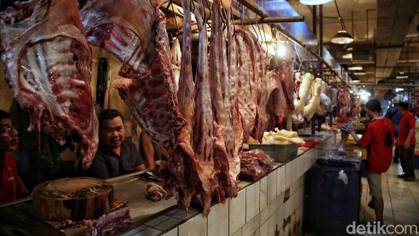 Begini Harga Daging Sapi-Ayam di Kawasan Pasar Senen Jelang Ramadhan