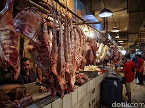 Begini Harga Daging Sapi-Ayam di Kawasan Pasar Senen Jelang Ramadhan