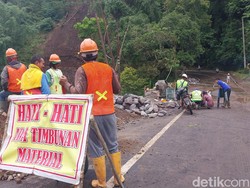 Jalur Utama Tertutup Longsor, Ini Jalan Alternatif Malang-Kediri