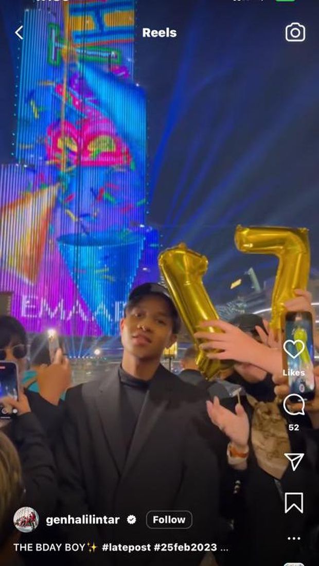 Potret Gen Halilintar Rayakan Sweet Seventeen Fateh di Burj Khalifa Potret Gen Halilintar Rayakan Sweet Seventeen Fateh di Burj Khalifa.