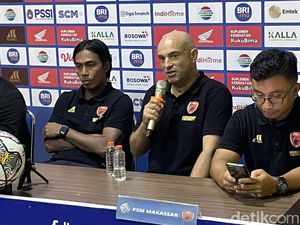 Pelatih PSM Soroti Kepemimpinan Wasit Cahya Usai Yuran Dikartu Kuning