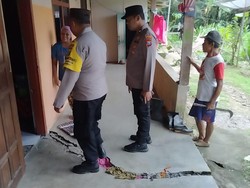 Tanah Gerak Rusak 14 Rumah Warga Dongko Trenggalek