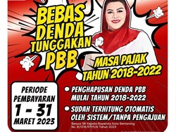 Horeee! Pemkot Semarang Bebaskan Denda Tunggakan PBB 2018-2022