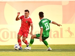 Lawan 10 Pemain Irak, Indonesia Takluk 2-0