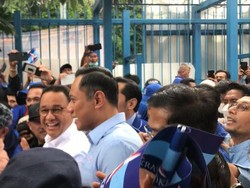 Anies Datangi Markas Demokrat, Disambut AHY-Ibas