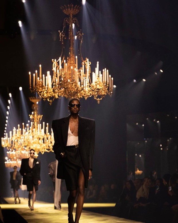 Inspirasi koleksi Saint Laurent Winter 2023/
