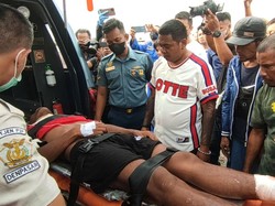 Basarnas Evakuasi 6 ABK KM Linggar Petak 89, 5 Selamat-1 Tewas