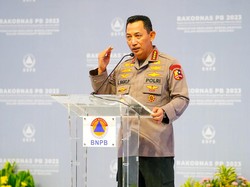 Rakornas BNPB, Kapolri Bicara Langkah Konkret Manajemen Risiko Bencana