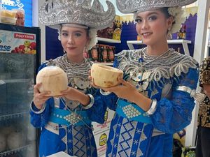 DegKla, Minuman Olahan Kelapa Lampung untuk Suguhan Wisatawan-Pejabat