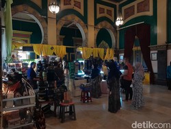 Miris! Kondisi Istana Maimun Medan yang Lebih Mirip Pasar