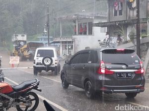 Jalur Malang-Kediri Sempat Ditutup Saat Hujan Antisipasi Longsor Susulan