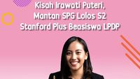 Infografis: Mantan SPG Chicken Nugget Lolos S2 Stanford